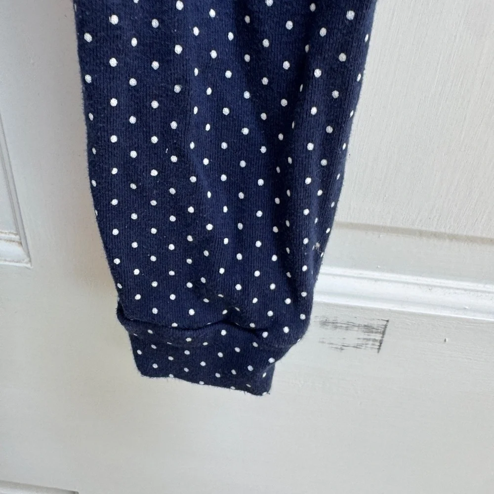 Baby GAP 3T Girls Navy and White Polka Dot Leggings Pants